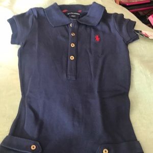 Navy Polo Dress